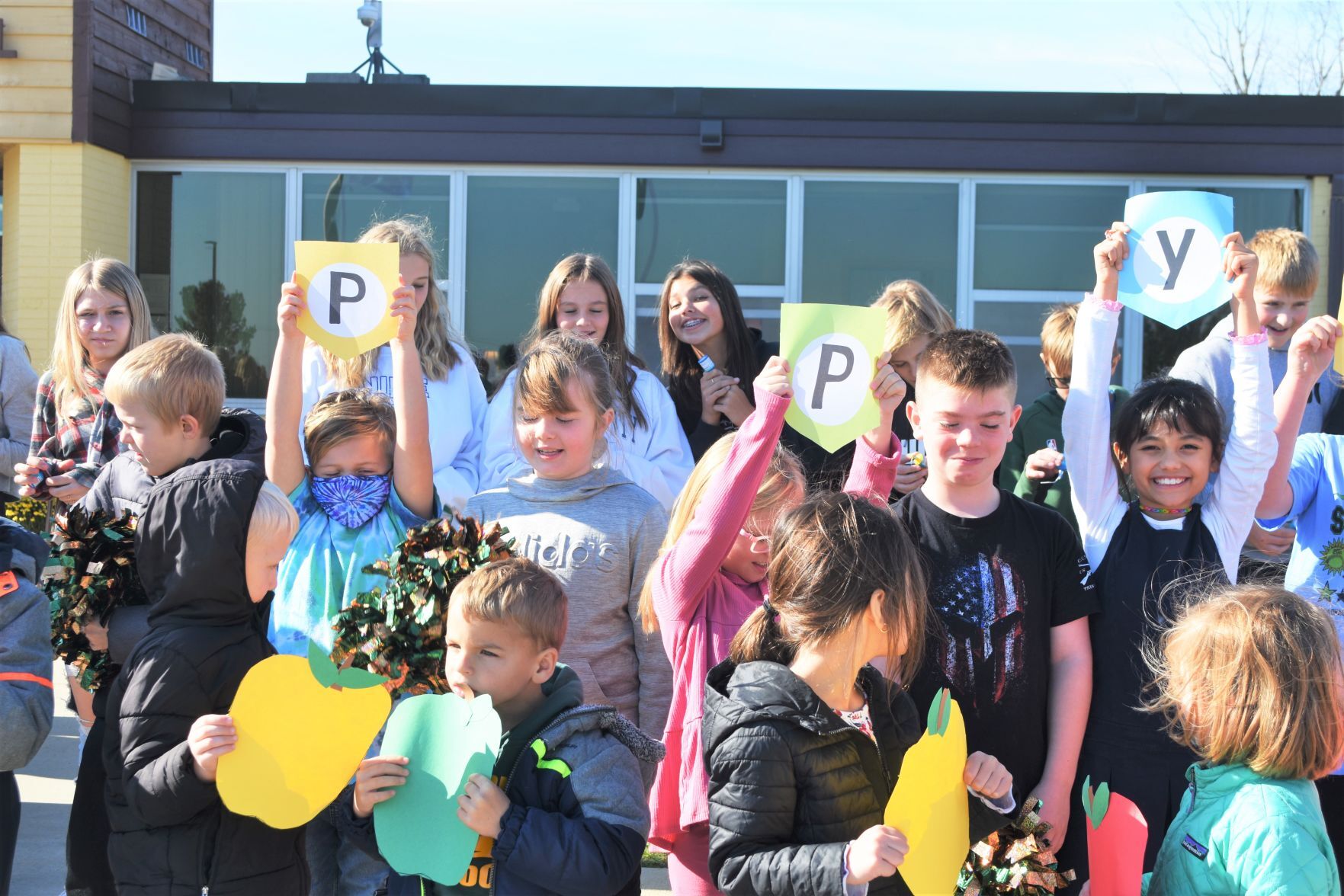 enthusiastic students
